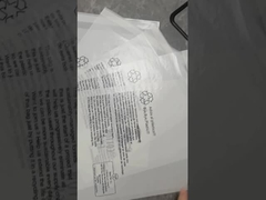 كيس ورق زجاجي مخصص بثلاثة جوانب للتغليف