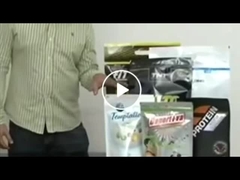 مخصص مطبوعة دوق-باي حقيبة زجاجة المشروبات على شكل فوهة الألومنيوم احباط الوقوف صنبور الحقيبة