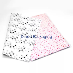 مناديل ورقية ذات لون مزدوج من Polka Dot Gingham لتلبيس الأظافر في صندوق الأحذية
