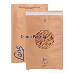 مُحَصَلَةُ عَشْبِيَّةٌ مُحَصَلَةُ ورق كرافت Express Envelope Biodegradable Shockproof Mailers الشحن أكياس البريد