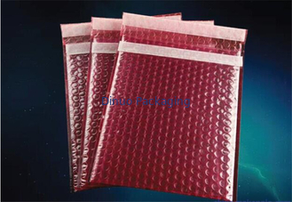 متعددة الوظائف بولي فقاعة بريدية اللون الأحمر 7.25 "X12" # 1 الحجم قابلة للتحلل
