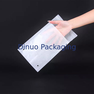 Nature White Glassine كيس ورقي مغلفات 35gsm 40gsm حقيبة بريد شفافة