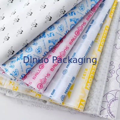 50 × 70 سم الذهب ختم فاخر ورق تغليف المناديل الورقية صديقة للبيئة شعار مخصص