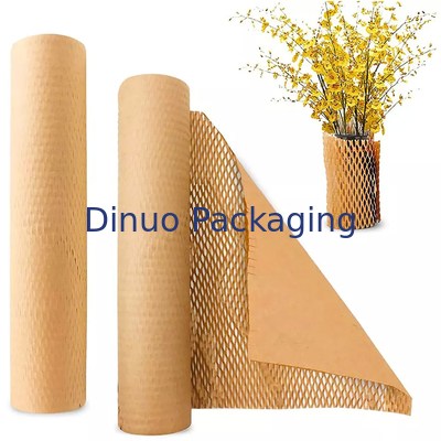 Woodpulp القابلة للتحلل الحيوي قرص العسل كرافت ورقة توسيد واقية قرص العسل