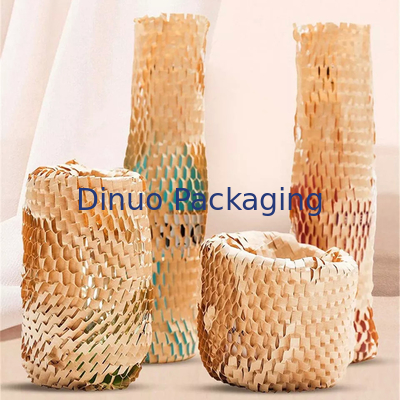 Woodpulp القابلة للتحلل الحيوي قرص العسل كرافت ورقة توسيد واقية قرص العسل