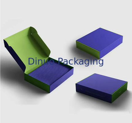 UV Printing Logo Kraft Paper Box with Gold Card Paper Color حسب الطلب
