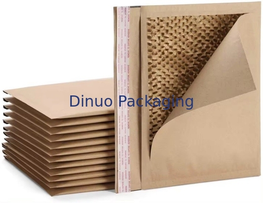 مُحَصَلَةُ عَشْبِيَّةٌ مُحَصَلَةُ ورق كرافت Express Envelope Biodegradable Shockproof Mailers الشحن أكياس البريد