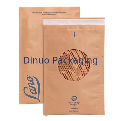 مُحَصَلَةُ عَشْبِيَّةٌ مُحَصَلَةُ ورق كرافت Express Envelope Biodegradable Shockproof Mailers الشحن أكياس البريد