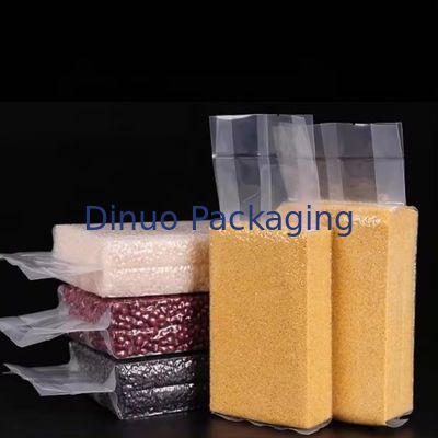 كيس تفريغ شفاف مع طباعة حبوب متنوعة