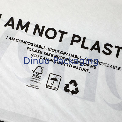 الأغلفة اللاصقة الذاتية كيس التعبئة السيلوفانية التعبئة المستدامة لا مواد البلاستيك القابلة للتحلل البيولوجي