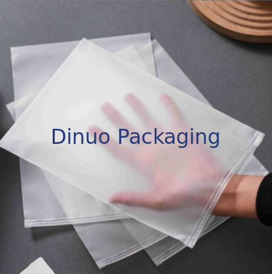 حقيبة سحب سحب بلاستيكية متجمدة شفافة من نوع CPE PE مع أداء قابل لإعادة التدوير والمقاوم للغبار