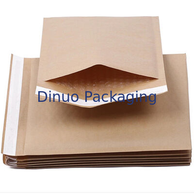 الورق المموج 45 GSM الورق الفقاعة البريد الطباعة المخصصة خيار التعبئة والتغليف الصديقة للبيئة للشحن الآمن والتعامل