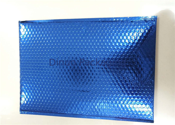 تخصيص أكياس فقاعة احباط معدنية ملونة مغلفات الشحن 215x260mm #E