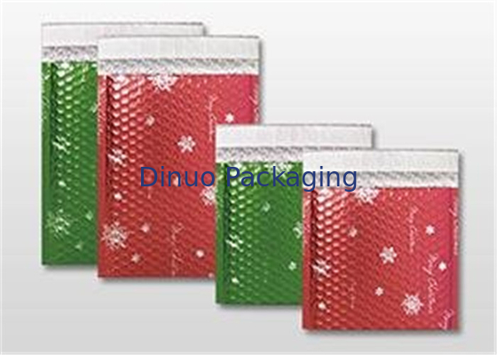 قابلة للتحلل الأحمر أكياس فقاعة ساكنة للعب لعبة المواد 115x210mm #B VMPET