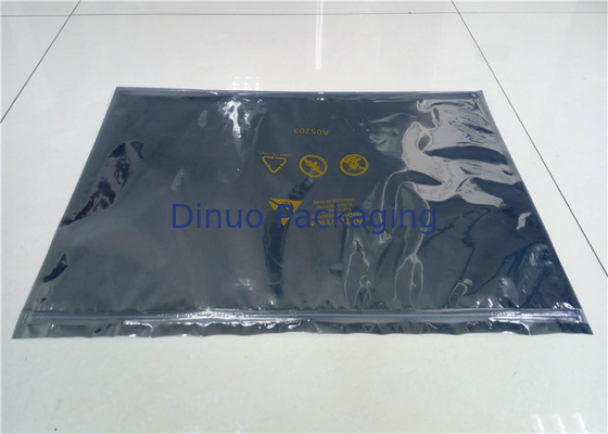 مكافحة ساكنة أكياس التدريع ESD الرطوبة والدليل مع سحاب / الذاتي ختم 8.5 "X12" # 2