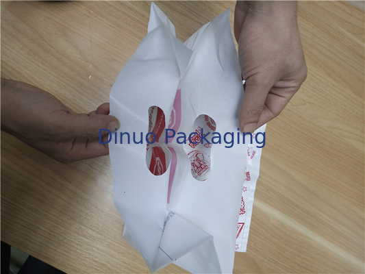 قابل للتفسّخ حيويّا يطبع يعبّئ يعبّئ يلبس حقيبة تسوق 265x360mm