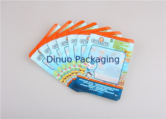 حقائب تغليف مطبوعة ملونة متعددة 5 "X10" # 00 LDPE المواد